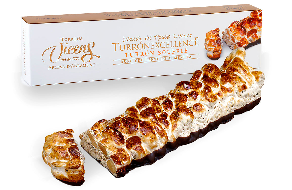 Turrón Soufflé Mandel & Schokolade 200 g – Vicens