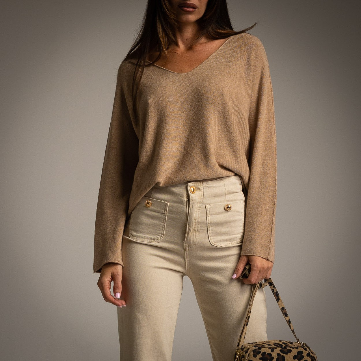 V-Neck Pullover – Soft Touch