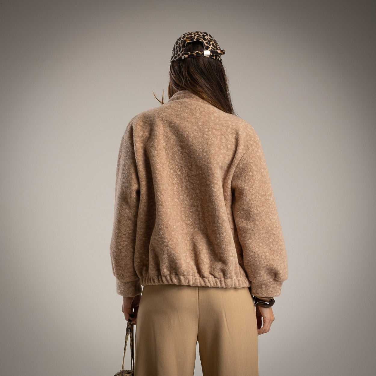Oversize-Bomber mit Pattentaschen