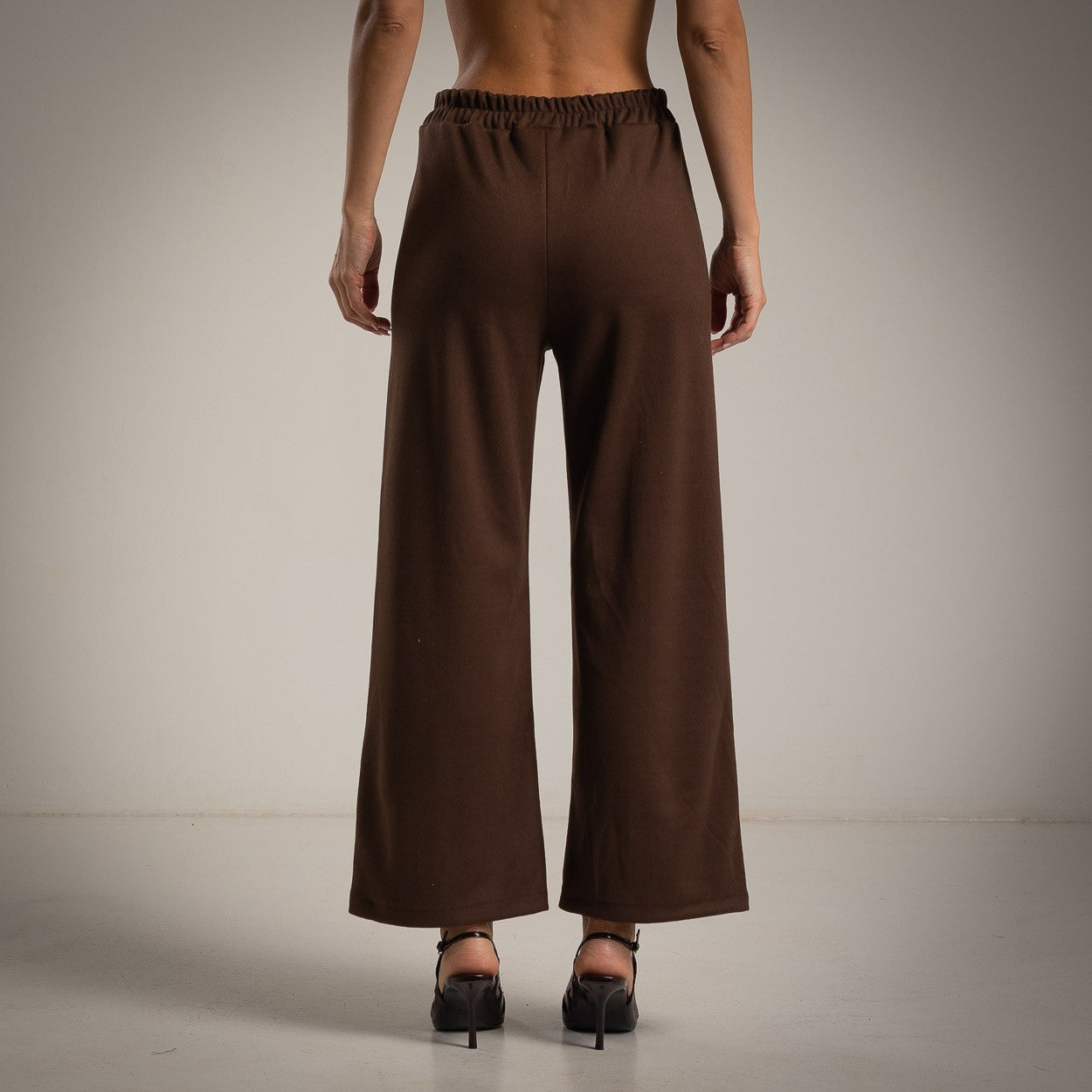 2-teiliges Set: Blazer + Schal – Chocolate
