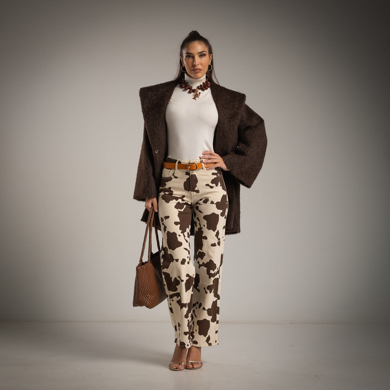 Chaquetón Solapa Pelo de Camello