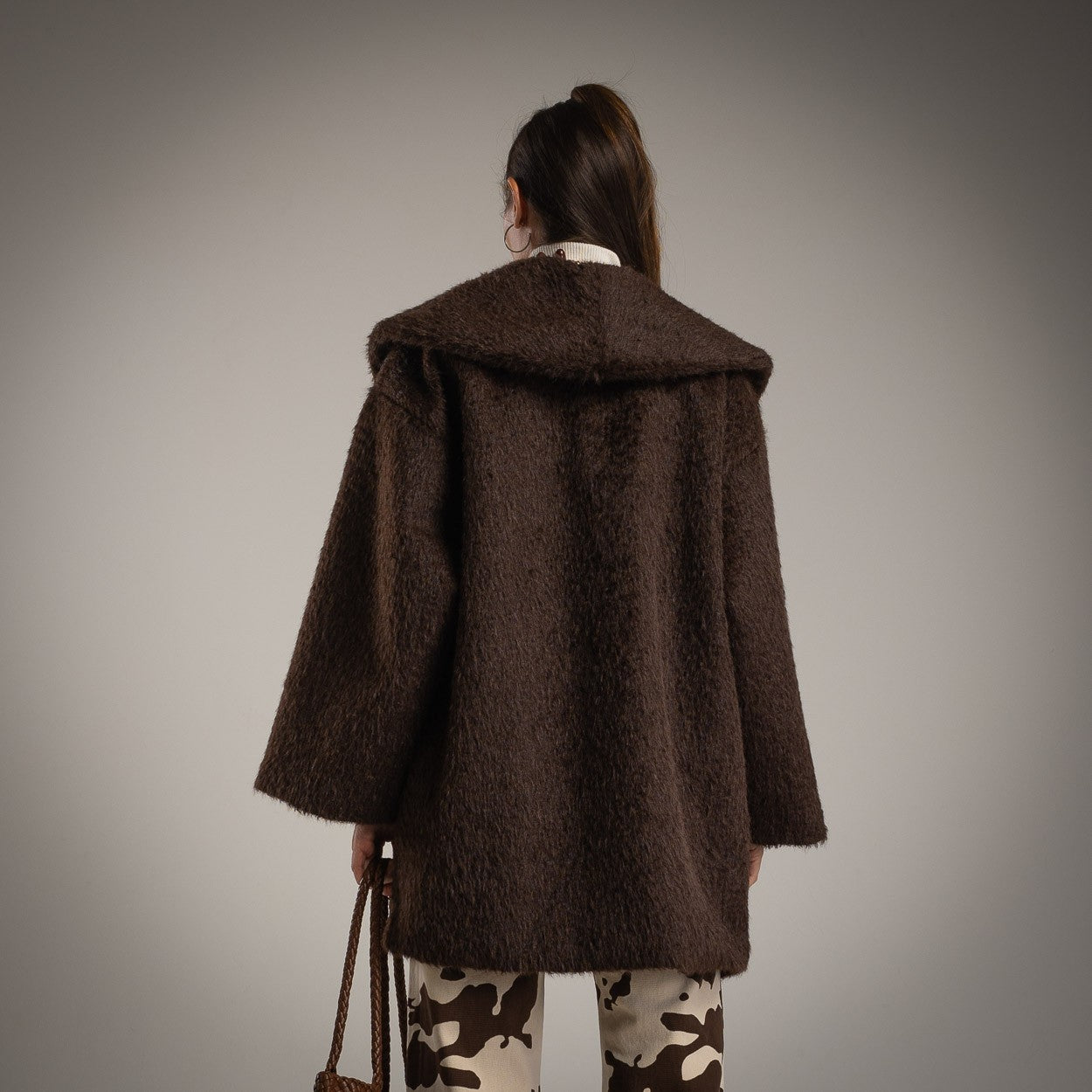 Chaquetón Solapa Pelo de Camello