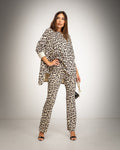 Zweiteiliges Set mit Animal-Print – Produktansicht – Albanos 52781-17