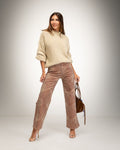 Weicher Pullover in Beige – Produktansicht – Albanos 4703-14