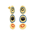 Miró Ohrringe Farbige Kreise