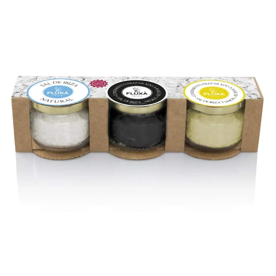 Pack de Sal natural, limón y Negra