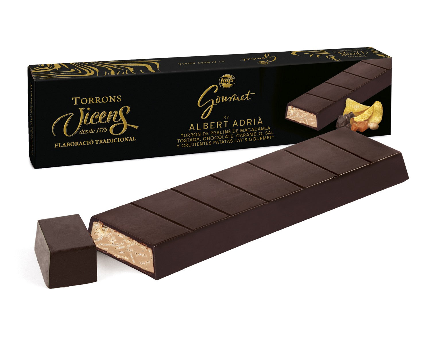 Turrón Lay’s Gourmet 300 g – Vicens/Albert Adrià