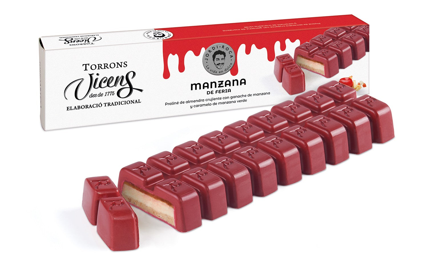 Turrón Manzana de Feria 300 g – Vicens/Jordi Roca