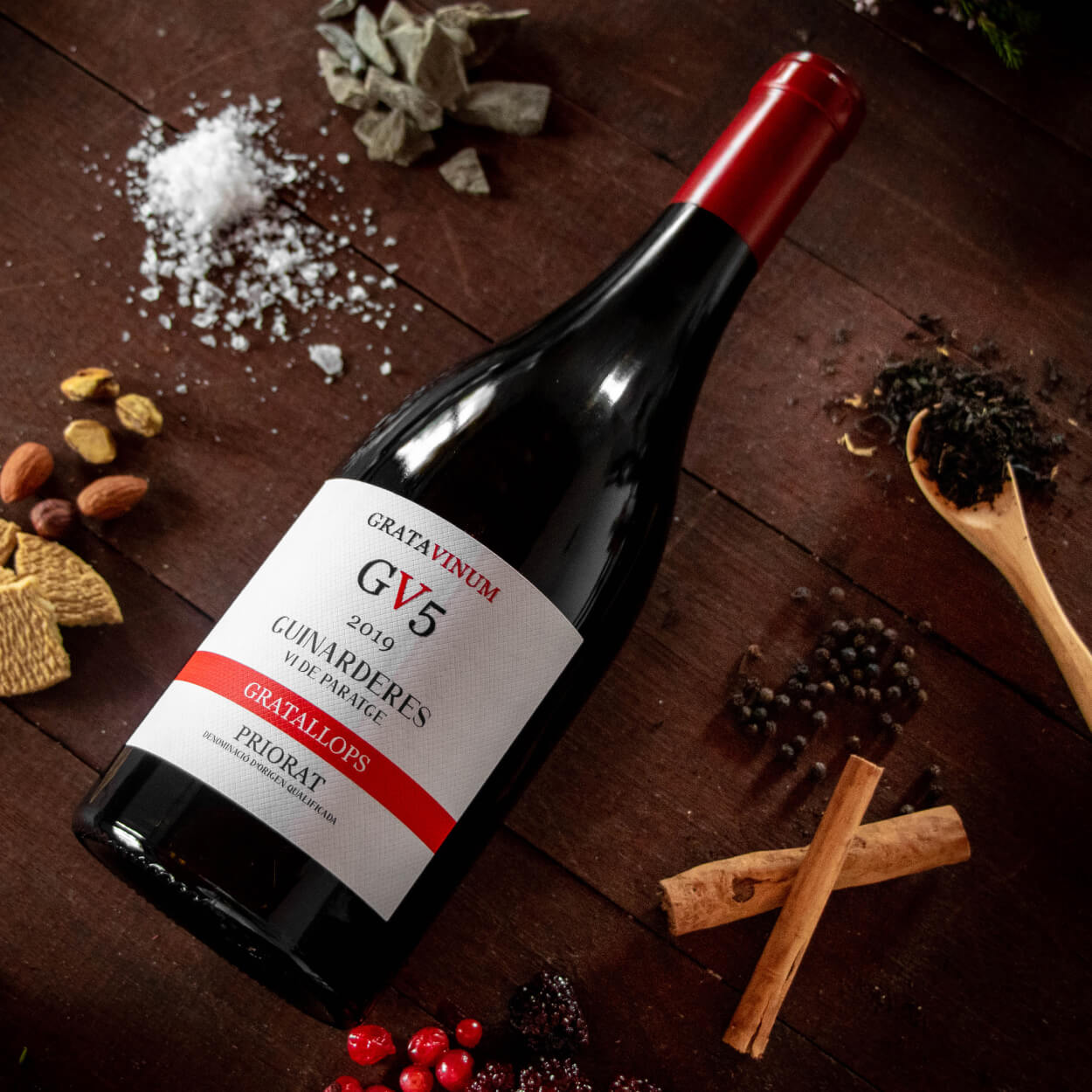 GV5 Guinarderes 2021 – Bio Priorat Rotwein 0,75 l (vegan)